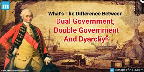 What is the difference between dyarchy, dual government and  .